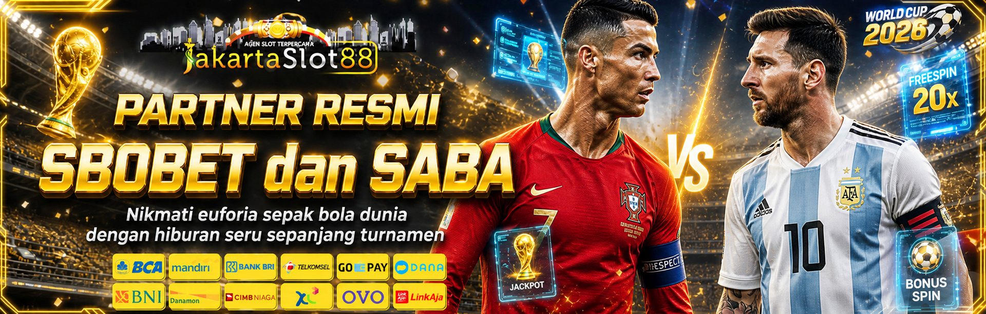JAKARTASLOT88 PARTNER RESMI SBOBET DAN SABA